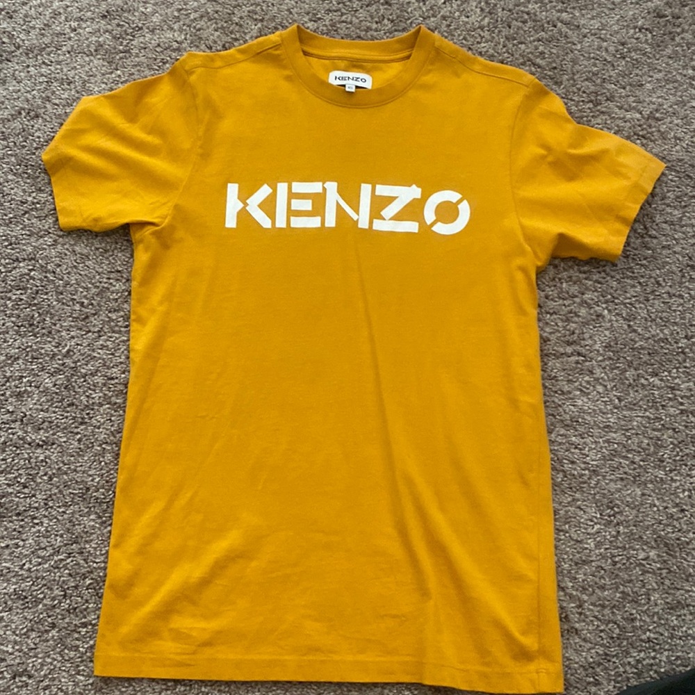 KENZO - Yellow Logo Tshirt